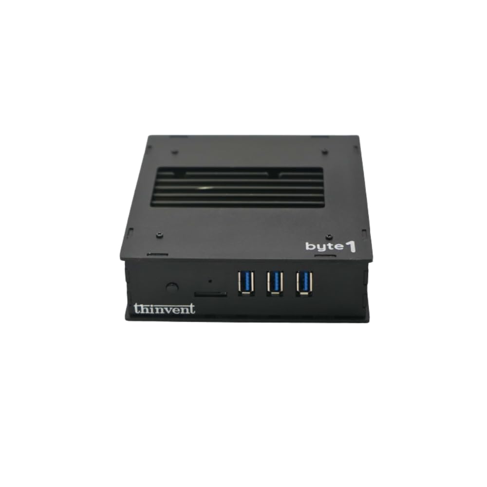 thinvent Byte 1 11th Gen Mini PC | 4 GB RAM - 128 GB M.2 SSD | Powerful Celeron N4120 Quad Core Processor | 4K Display