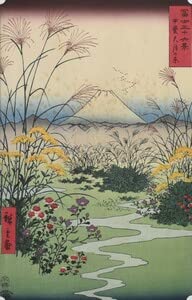 Amazon.co.jp: 江戸時代の浮世絵師 安藤広重 木版画 富士三十六景下巻