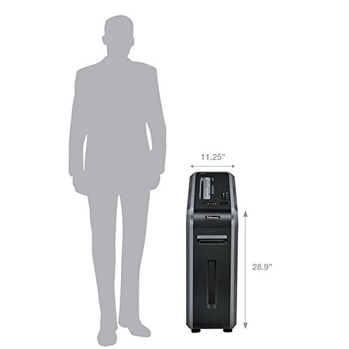 Fellowes Powershred 125Ci 100% Jam Proof 20 -Sheet Cross-Cut Commercial Grade Paper Shredder #TOP4