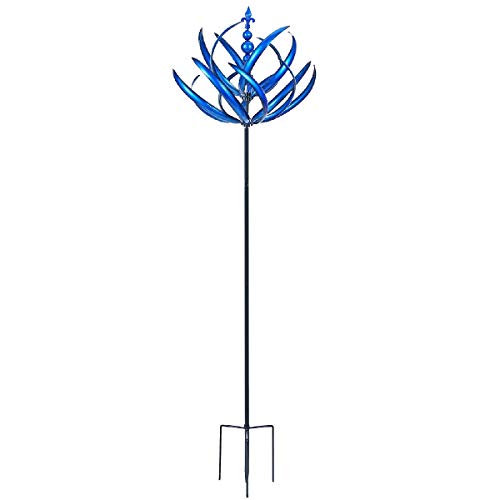 WinWindSpinner Garden Spinners Outdoor - 3D Kinetic Garden Wind Spinner - Decorative Lawn Ornament Wind Mill - Unique Outdoor Lawn and Garden Décor