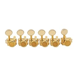 Musiclily Pro Vintage Style Hybride Mécaniques Guitare 6 en Ligne à Blocage Bouton Ovale pour Squier Classic Vibe Strat… - Les Beatles, Paul McCartney, John Lennon, RIngo Starr, George Harrison
