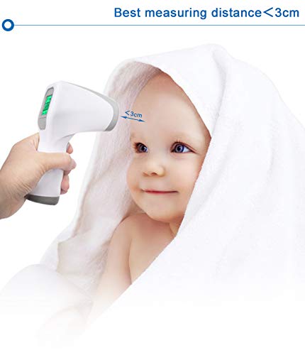 ALICN Thermometer Forehead Thermometer Accurate Instant Readings No Contactal Digital Infrared Professional Thermometer AET-R1B1-GT2 - Thumbnail 2