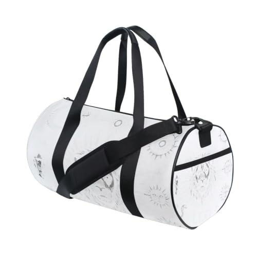 Bolsa de deporte para hombres y mujeres con compartimento interno y diseño Leo 3