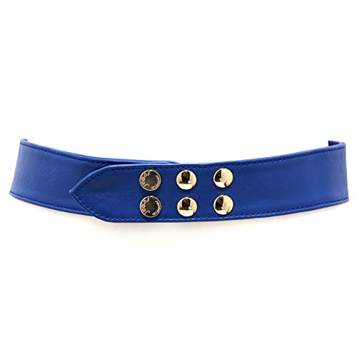 Ceinture pour fille en simili bleu Simonetta 4780AA pour pantalon