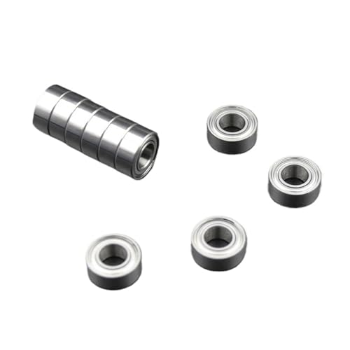 Rodamientos miniatura MR105 ZZ de 5 x 10 x 4 mm para alta velocidad 2Z 2