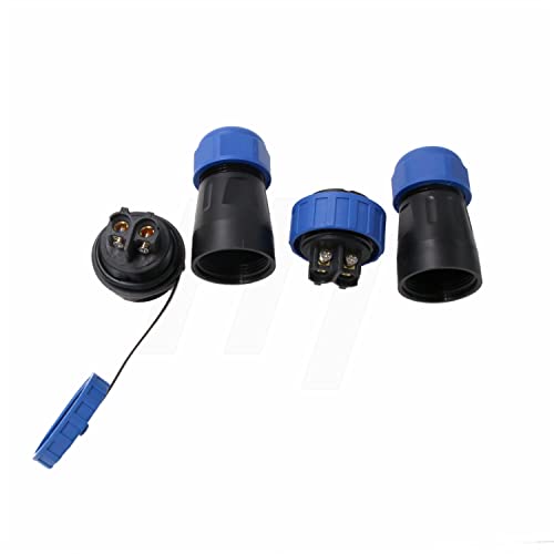 HangTon TY28 4 Pin 45A Luchtvaart Waterdichte Schakelaar Mannelijke Vrouwelijke Kabel Plug Socket Schroef-Crimp Solder-Vrije Quick-Disconnect voor Power Device - Afbeelding 5