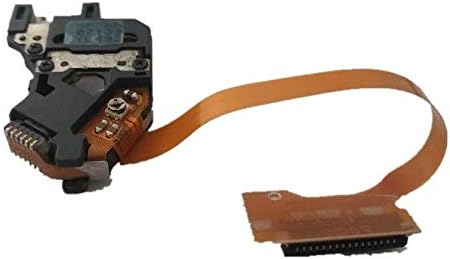 Side view of the UX-V30 optical pickup unit, highlighting the compact design and the ribbon cable connection point.