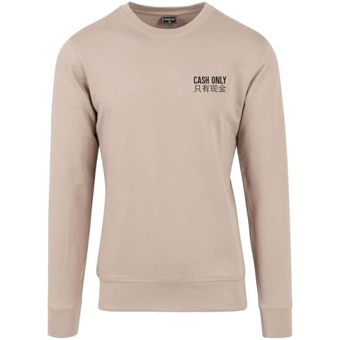 Mister Tee Cash Only Sweatshirt, Darksand, XS Cover
