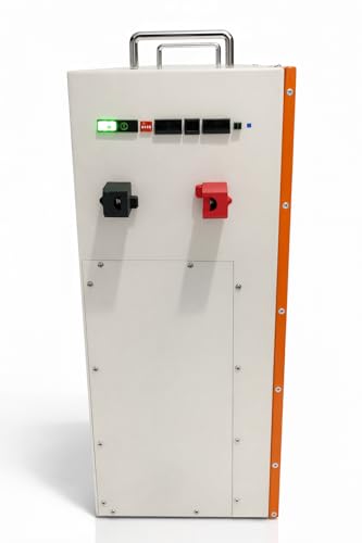 Image of MuscleGrid 51.2V LiFePO4 Battery with Smart BMS & Active Balancer | RS485 & CAN Communication | 50 Years Life | 5 Year Warranty (100AH)