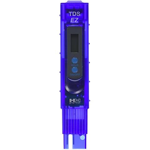 HM Digital tds-ez Wasserqualität TDS Tester, 0-9990 ppm Messbereich, Auflösung 1 ppm, -3% Anzeige Genauigkeit Cover