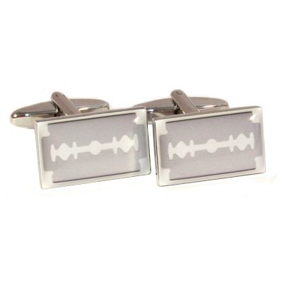 Preisvergleich Produktbild Rasierklinge Manschettenknöpfe