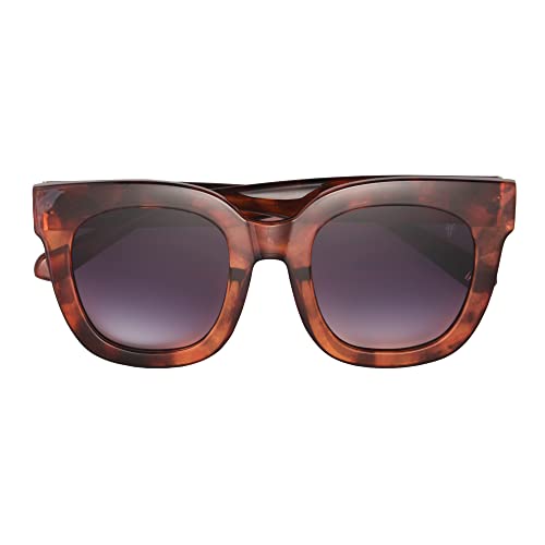 Frye Women's Delaney Square Sunglasses, Tort, 51 mm2