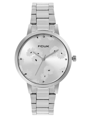 FCUK Steel Dial Analog Watch for Women - FK00022B (B0CMJ1GXXV) Amazon Price History, Amazon Price Tracker