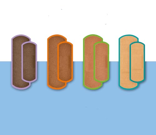 Tru-Colour Skin Tone Plasters: Combi Pack All Colour variants - 120 Count - 2 Sizes