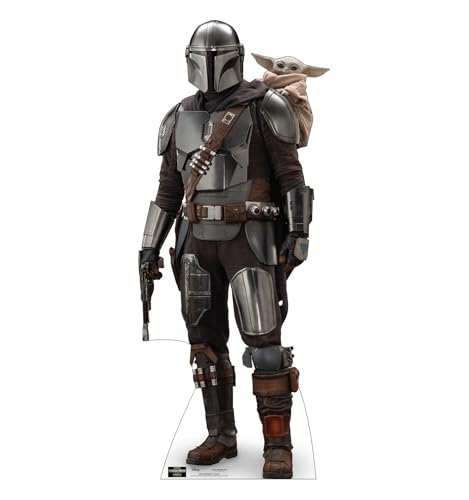 Cardboard People The Mandalorian & Grogu Cardboard Cutout - Star Wars by Cardboard People - Used condition - US$33.08