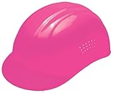 ERB 19115 Hi Viz Pink 67 Bump Cap, Pinlock Adjustment, 4-Point Plastic Suspension