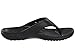 Crocs Men's and Women's Baya Flip Flops | Adult Sandals, Black, 13 Women/11 Men