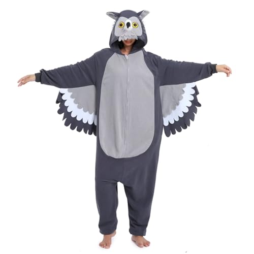 LBJR Combinaison Unisexe Adulte Pyjama Animal Cosplay Deguisement Kigurumi
