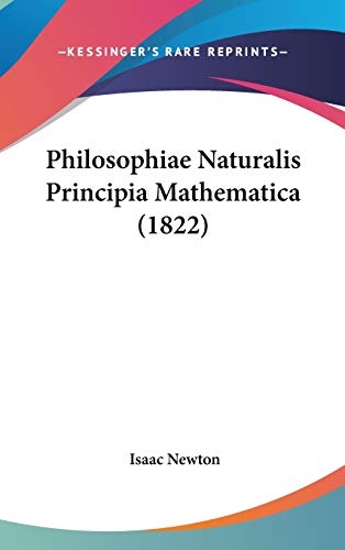 Philosophiae Naturalis Principia Mathematica (1822)