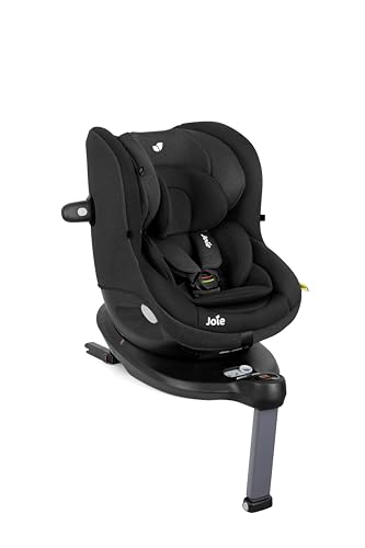 Joie i-Spin™ 360 E R129 Kindersitz, i-Size, ISOFIX, 360° drehbar, Seitenaufprallschutz – 6 Monate bis 4 Jahre (61–105 cm), Farbe Shale