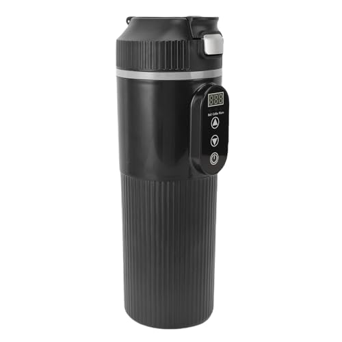 Tetera eléctrica de coche 500ML acero inoxidable miniatura 3
