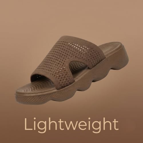 Image of RUASA Women's Open Toe Slide Sandal with H-Strap, Lightweight, Comfortable Footbed for Daily Use