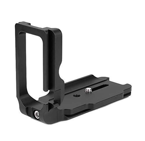 Soporte en L Canon 7D Mark II para evitar caídas en trípode 1