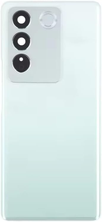 for vivo V27 / V27 Pro Battery Back Cover with Camera Lens Cover Phone Rear Housing Case Replacement (Blue)