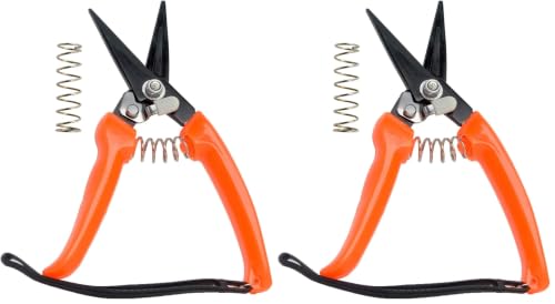 Image of Hoof Trimmers Goat Hoof Trimming Shears Nail Clippers for Sheep, Alpaca, Lamb, Pig Hooves Multiuse Carbon Steel Trimmer (Pack of 2)
