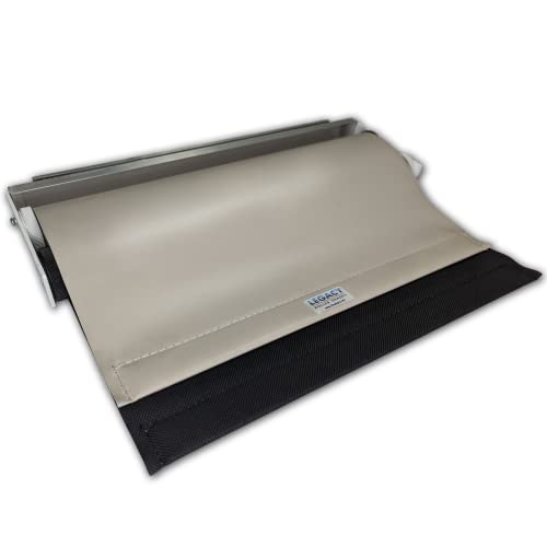 ShadePro - Legacy Roller Shades - Day Night Combo Pull Down Blinds - Light Filtering Solar Mesh Sunscreen for Day - Blackout Shade for Night - Fits RV, Camper, or Motorhome - Khaki - 60