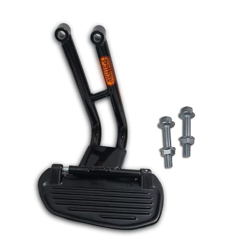 Image of PATHAK Heavy Duty Ladies Footrest Compatible with Hero Vida VX2 Plus / VX2 Go / VX2 Electric Scooter | Metal Body | Rear Left Side Foot Step| Black)