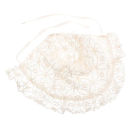 Girl Lace Bonnet Sun Hat for Toddlers Lightweight and Breathable Lace Design for Daily Use and Special Occasions Beige