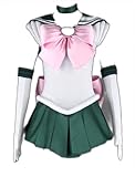 Source Animation Cosplay Costume made for Sailor Jupiter Green