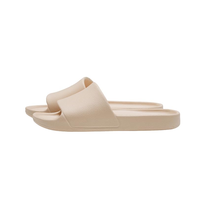 Image of Unisex Cloud Slides for Women Men - House Slippers with Arch Support Quick-Drying Recovery Spa Bath Pool Beach Slides Pillow Slippers Non-Slip - Perfect for Home, Beach, and Travel