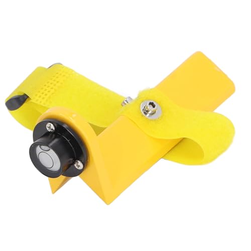 Einstellbare Aluminium-Nivellierstange mit Wasserwaage-Messgerät für Stangen von 1 bis 1,25 Zoll Durchmesser