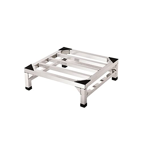 Base Lavadora, Base de Soporte para Lavadora, Soporte para frigorífico, Patas para frigorífico con 4 Patas Resistentes de 42 a 60 cm de Largo y Ancho.