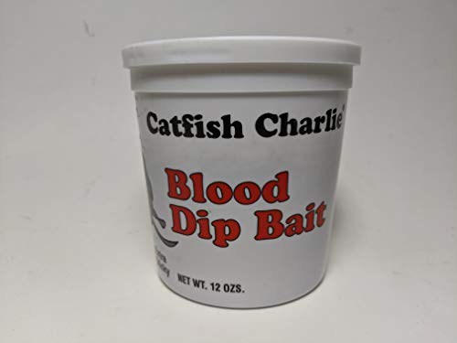 Catfish Charlie Dip Bait 12oz (Blood Dip Bait)