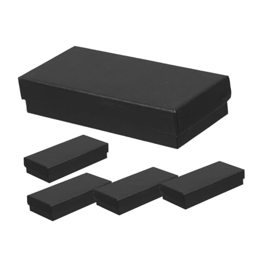 5Pcs Portable Rectangular Watch Packaging Box with Groove for Secure Storage for Travel and Display for Men and Women Special Occasions