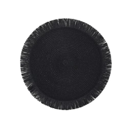 Napperons ronds pour pause thé et décoration chaleureuse de table à manger - 2