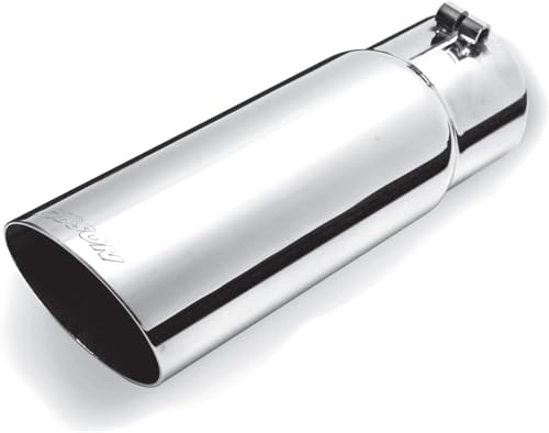 Image of Gibson Performance Exhaust Gibson 500397 Slash Exhaust Tip,Silver