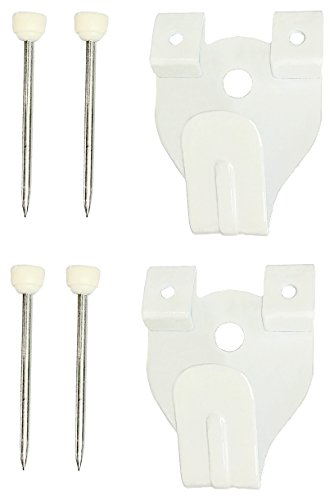 福井金属工芸 鉄並Xフック 中 白 F-0305