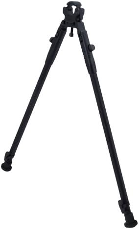 C & C Outdoor Products Tactical Hunting Clamp-On Rifle Fully Adjustable Bipod Stabilizer, Large