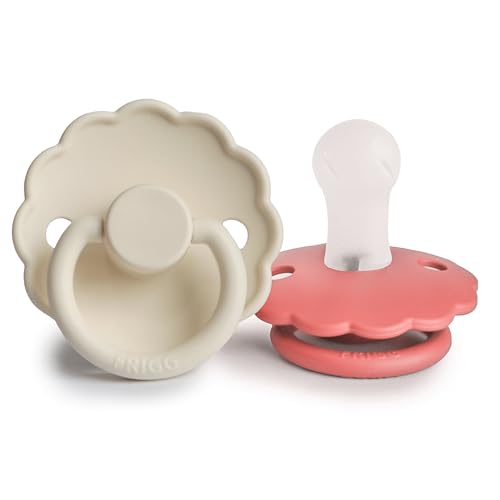 Image of FRIGG Daisy Silicone 2-Pack Cream /Poppy - Size 1