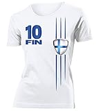 T-Shirt mit Finnland Finland Suomi Aufdruck / Rückseite unbedruckt