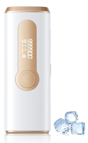 Haarlosy Epilatore Luce Pulsata con Ghiaccio, 3 IN 1 IPL...