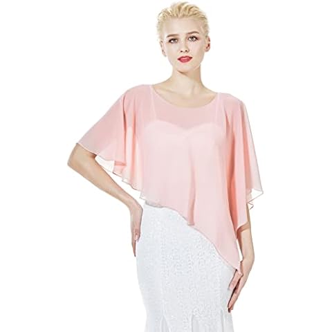 BEAUTELICATE Chal de Gasa para Mujer Cover