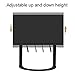 Universal tv Wall Mount Mount, Universal Table Top with Enlarged Rounded Base, Height Adjustable Tabletop TV Base, Fits 37-65 Inch Ultra Slim TV