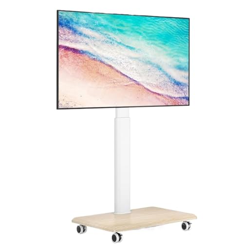 Soporte móvil para TV de piso ajustable 32-70 pulg miniatura 1