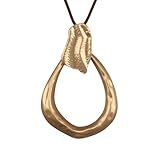 joymiao Collares bohemios para mujer, collar largo de cuero con colgante grande, grueso, bohemio, hippie, joyería con colgante de gargantilla, Cuero sintético, No es una piedra preciosa