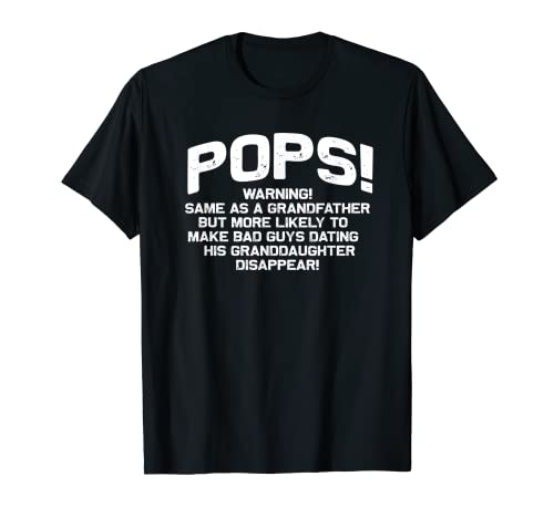 Papá Padre Día Pops Lo mismo que un abuelo divertido Camiseta